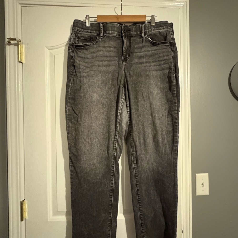 Torrid Black and Gray Denim Jeans